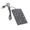 Aramox External USB Numeric Keypad for Laptop, Ultra Slim 19-Key Number Pad with Antislip Design Plug and Play for Data Entry Accounting Programming view 3