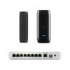 Home Theater Network Kit (Flex-2.5G + UFP-Viewport + UP-AI-Port) Multi-Gigabit Switching, AI Optimization & TV Viewing | High-Speed Entertainment & Security Bundle view 1