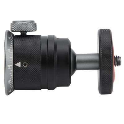 Acouto 360 Degree Rotatable Tripod Mount Aluminum Alloy 1/4in Screw Camera Tripod, Light Stand - ElectronicsCamera & PhotoTripods & MonopodsTripod Heads