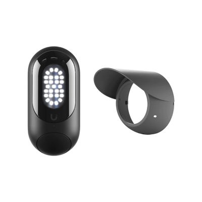 Patio Safe Kit (UP-Floodlight + UACC-Dome-WS) - Smart PoE Floodlight & Protective Weather Shield | All-Weather Outdoor Lighting & Camera Protection for Patios & Entryways
