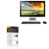 BoxWave Screen Protector Compatible With Acer Aspire ZC-700 - ClearTouch Anti-Glare Privacy (2-Pack), Privacy Screen Protector Flexible Film Anti-Glare view 1