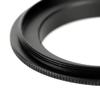 for Sony E/FE Mount Macro Reverse Adapter Ring 40.5 49 52 55 58 62 67 72 77mm for Sony E Mount Camera A1 A7 A9 A6000 ZV-E Excellent(55mm) view 3