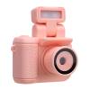 Keenso Keychain Camera, 1080P HD Mini Camera with Builtin Flash, 1.44 Inch Screen for Students and Travel (Pink) view 1