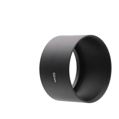 Metal Telephoto Lens Hood Screw-in 49 52 55 58 62 67 72 77 82 mm Universal Black Focal Distance at Least 80mm Excellent(58 mm)
