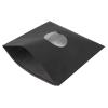 20Pcs 12inch Record Kraft Paper Jackets, Matte Black 350gsm Thick Cardboard Record Covers, ive Outer Sleeves for 33 Records, with Die Cut Center Hole for Label Viewing view 4
