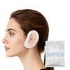 LIIAFUO 500 Pack Disposable Ear Covers for Shower Waterproof,Protectors for Hair Dye, & Salon Use,Spa,Hotel,Home,Elastic Ear Caps for Adults view 1