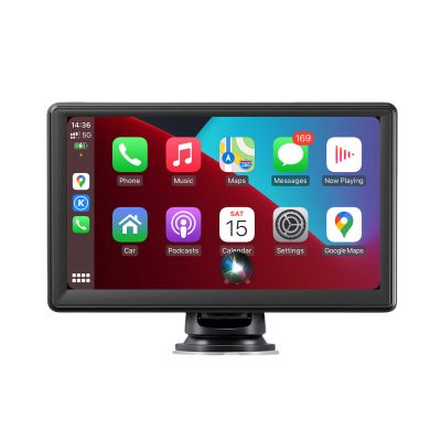 Portable Car Display for VW Passat B7 2010 2011 2012 2013 2014-pr, CarPlay & Android Auto Compatible, HD IPS Dash Monitor, Plug and Play Smart Car Screen, Touch Screen for Car