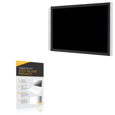 BoxWave Screen Protector Compatible With Unico ULM19 Arcade CRT Monitor - ClearTouch Anti-Glare Privacy (2-Pack), Privacy Screen Protector Flexible Film Anti-Glare