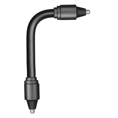 1/4 Inches 19.4mm Aluminum Adapters Rod for Action Camera Light Stands Monopods and Photography Tools Bendable Camera Extension Rod