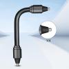 1/4 Inches 19.4mm Aluminum Adapters Rod for Action Camera Light Stands Monopods and Photography Tools Bendable Camera Extension Rod view 4