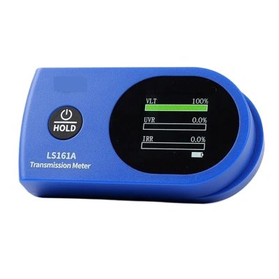 Window Tint Meter Tesr VLT UV IR Transmission LS161 LS161A LS161H Solar Film Tester for Cars with Automatic Calibration(LS161A)