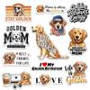 12 Pcs Golden Retriever Stickers Pack, Cute Dog Vinyl Decals with Funny Quotes for Golden Moms, Dog Lovers, Laptops, Water Bottles, Journals, Scrapbooking, and Pet Gift Ideas 7 view 1