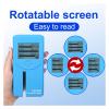 Window Tint Meter Solar Transmission Meters LS163A Stick-Film Glass Rotatable Display UV 365nm and IR 1400nm VLT 6mm Thickness with Automatic Calibration(LS163) view 4