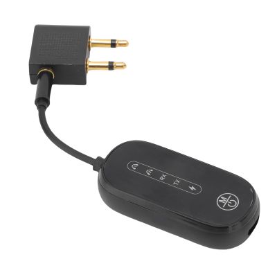 Keenso 2 in 1 5.4 Transmitter Receiver, Dual Link Functionality, HiFi Audio Adapter for TV and Car with Airplane Plug