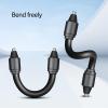 1/4 Inches 19.4mm Aluminum Adapters Rod for Action Camera Light Stands Monopods and Photography Tools Bendable Camera Extension Rod view 4