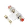 1Set Fuse Holder Block for Car Vehicle Subwoofer Audio in Line AMP Amplifier Cable Gauge Gold Plated(40A) view 1