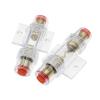 1Set Fuse Holder Block for Car Vehicle Subwoofer Audio in Line AMP Amplifier Cable Gauge Gold Plated(40A) view 2
