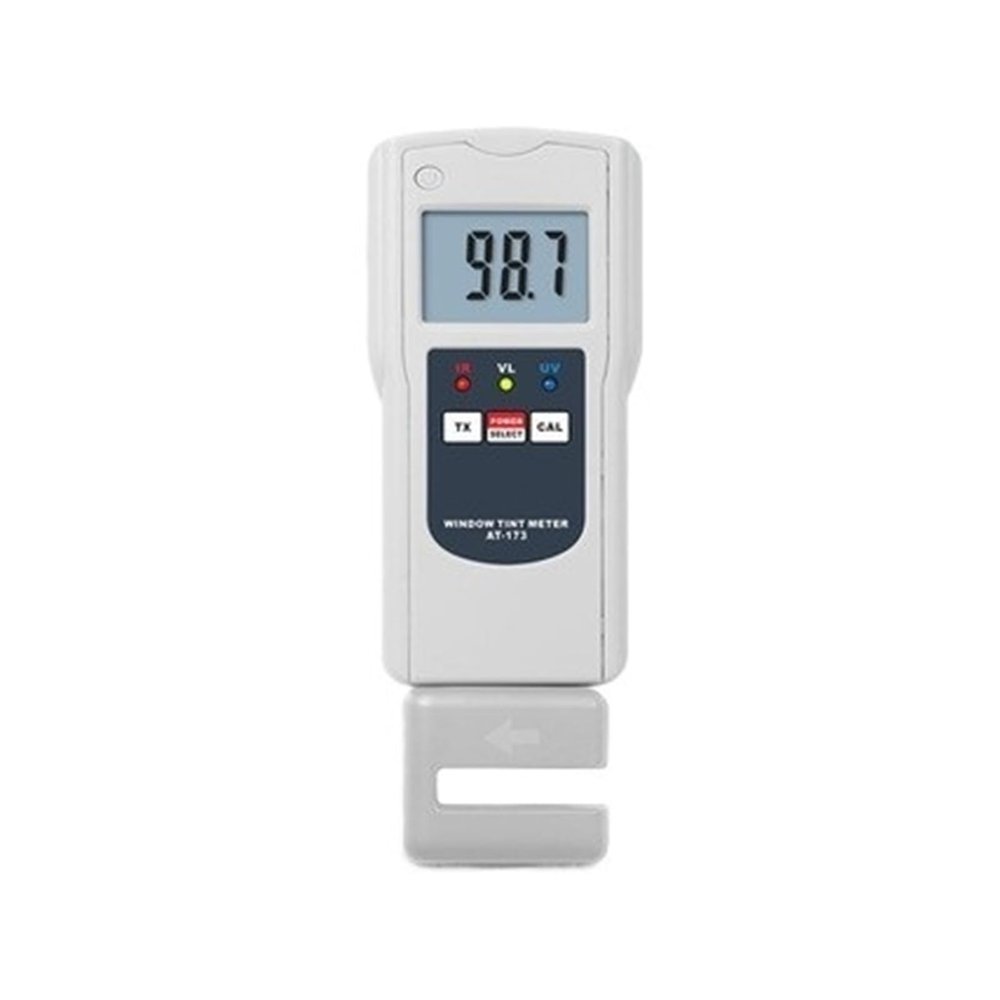 Digital Window Tint Meter AT-173 (Ultraviolet Light, Visible, Infrared Light) 0 to Transmission with Automatic Calibration