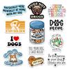 12 Pcs Funny Dog Stickers Pack, Cute Puppy Vinyl Decals with Hilarious Quotes for Pet Lovers, Dog Moms, Laptops, Water Bottles, Journals, Scrapbooking, and Gift Ideas 8 view 1