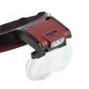 Four Sets of Lenses Hat with Lamp Headautomatic Boosting Device Magnifying Glass view 4