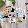 12 Pcs Funny Cat Stickers Pack, Cute Kitty Vinyl Decals with Hilarious Quotes for Cat Moms, Pet Lovers, Laptops, Water Bottles, Journals, Scrapbooking, and Gift Ideas 4 view 2