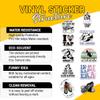 10 Pcs Tap Dance Stickers Pack, Funny Tap Dancing Vinyl Decals with Shoes and Quotes for Dancers, Teachers, Students, Scrapbooking, Laptops, Water Bottles, Journals, and Dance Studio Gear 5 view 4
