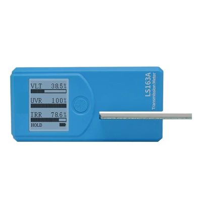 Car Window Tint Meter Solar Film Tester VLT Transmission Rotatable Screen for Automotive LS163 LS163A with Automatic Calibration(LS163A)