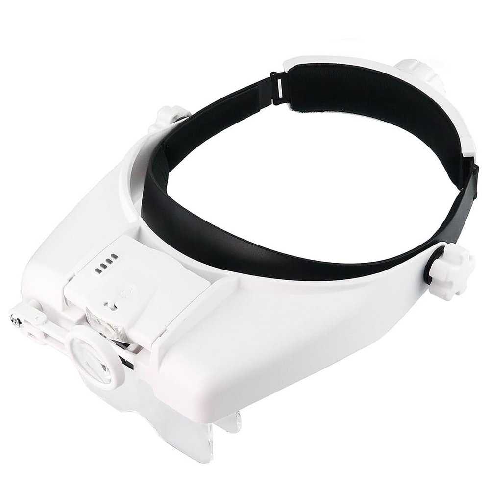 Mounted Magnifying Glass with Five Sets of Multiple Lenses and Touch Switch