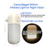 4K WiFi Wall GFCI Outlet Security Night Vision Camera | Real Functional Power Outlet | Selectable Lens Orientation (Forward/Upward/Downward) (Downward View+ Infrared Light) view 2