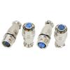 QQEURZSF 5 Sets XS10 Aviation Connector Docking 10mm Push-Pull Circular Quick Connector 2/3/4/5pin Gold Plated Contact(Reverse,5 Sets_XS10-2 2PIN) view 3