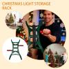 Christmas Light Storage Reels - All Purpose Organization with Rotating Handle - Christmas Decor Storage,for Extension Cords Ropes Wires Garlands Thanksgiving Birthday Party Offices view 3