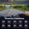 Dual 4K Dash Cam Front and Rear - Free 64G SD Card, 2160P+2160P UHD Dash Camera for Cars, Dashcam with 176+160 Wide Angle, 3.5'' IPS Screen Dashcam, G-Sensor, WDR, Night Vision, 24H Parking Monitor view 2