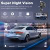 Dual 4K Dash Cam Front and Rear - Free 64G SD Card, 2160P+2160P UHD Dash Camera for Cars, Dashcam with 176+160 Wide Angle, 3.5'' IPS Screen Dashcam, G-Sensor, WDR, Night Vision, 24H Parking Monitor view 3