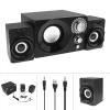 11W Subwoofer Portable Music Computer Speaker with 3.5mm Audio Plug for Desktop TV PC view 3