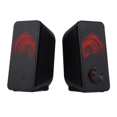 kuaidh Gaming Speaker 2.0 Channel Stereo Desktop Computer for PC Home Notebook TV Loudspeakers
