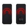 kuaidh Gaming Speaker 2.0 Channel Stereo Desktop Computer for PC Home Notebook TV Loudspeakers view 2