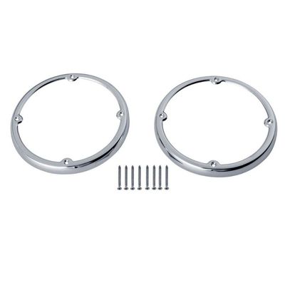 Compatible Speaker Grille Chrome Era For Touring Electra Ultra Limited FLHTCU FLHTK FLHTKL FLHT
