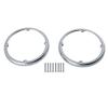 Compatible Speaker Grille Chrome Era For Touring Electra Ultra Limited FLHTCU FLHTK FLHTKL FLHT view 1