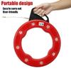4mm 10/15/20/25/30m Cable Puller Fish Tape Reel Puller Fiberglass Nylon Conduit Ducting Rodder Pulling Wire Cable Fishing Tool(4mm x 10M) view 3