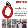 4mm 10/15/20/25/30m Cable Puller Fish Tape Reel Puller Fiberglass Nylon Conduit Ducting Rodder Pulling Wire Cable Fishing Tool(4mm x 10M) view 4