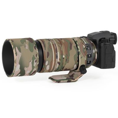 CHASING BIRDS Lens Camouflage Waterproof Coat for LUMIX S 100-500mm F5-7.1 OIS Rainproof Lens Protective Cover Version IV (Desert)