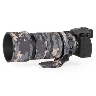 CHASING BIRDS Lens Camouflage Waterproof Coat for LUMIX S 100-500mm F5-7.1 OIS Rainproof Lens Protective Cover Version IV (Digital Camouflage)