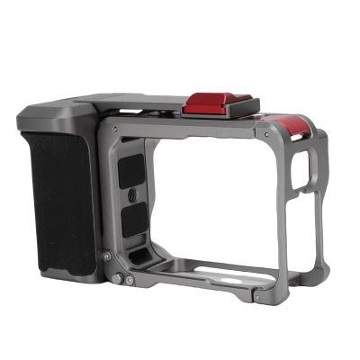 ciciglow Camera Cage for Ace Pro 2, Aluminum Alloy Action Camera Grip Holder with Cold Shoe Mount and 1/4 Inch Interface, for Ace Pro