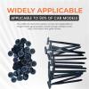 100PCS Nylon Cable Tie Buckle Auto Multi-Purpose Fastener Screw Cable Clip Heavy Duty Self-locking Nylon Zip Ties view 3