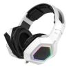 CHEOTIME Stereo Gaming Headset, Gaming Headset for PC, Portable Over Ear Headphones, Sports Headset for PCs, Comfortable Gaming Headphones for Laptop (for K10 White) view 4