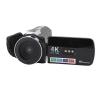 Akozon 4K Video Camera Camcorder 64MP HD WiFi 3 Inch Rotation Screen Digital Video Recorder with LED Fill Light for Travel view 2
