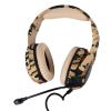ANGGREK Wired Gaming Headset, Omnidirectional OverEar Moderate Cable Length for Home Use (Desert Camo) view 3