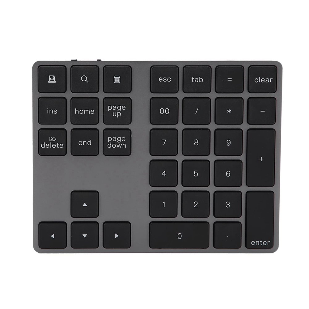 Acouto 34 Keys Numeric Keypad Mini Numpad for PC and Laptops