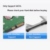 2.5inch Hard Drive Enclosure USB 3.0, Exal SSD Enclosure for 9.5mm 2.5inch Drives Up to 4TB, Slim Portable with USB 3.0 Cable, Plug and Play view 3