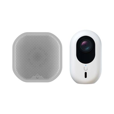 Executive Suite Guard Kit (UVC-G6-INST) - G6 Instant Camera + Siren PoE | Indoor Security System with Motion Detection & Audible-Visual Deterrence